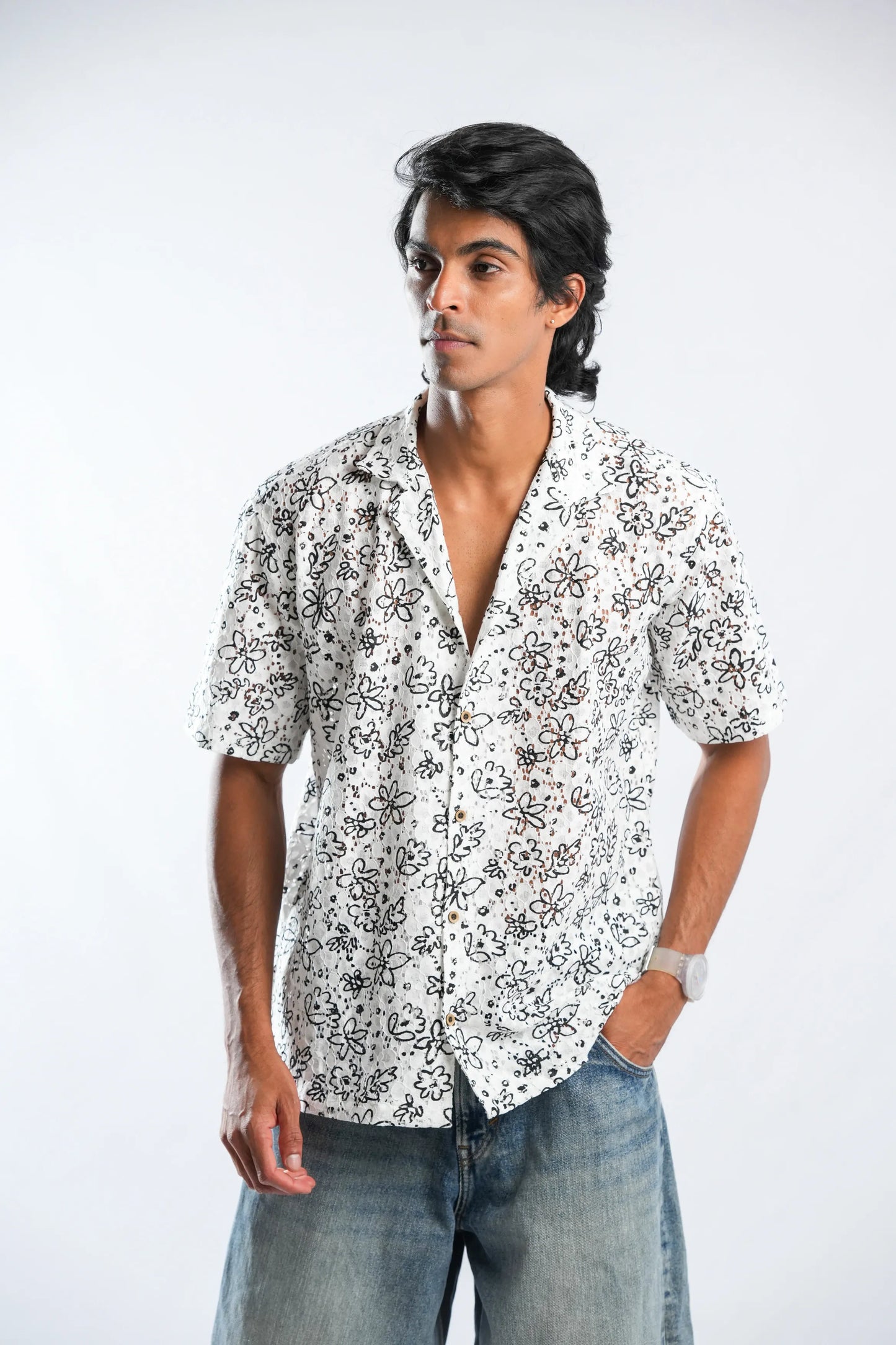 Midnight Floral Shirt