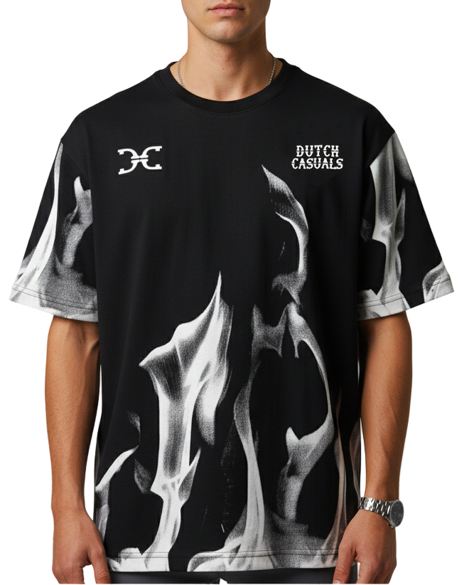 Midnight Blaze Graphic Tee