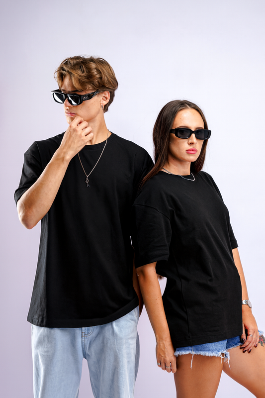 Dutch Black Solid Tee