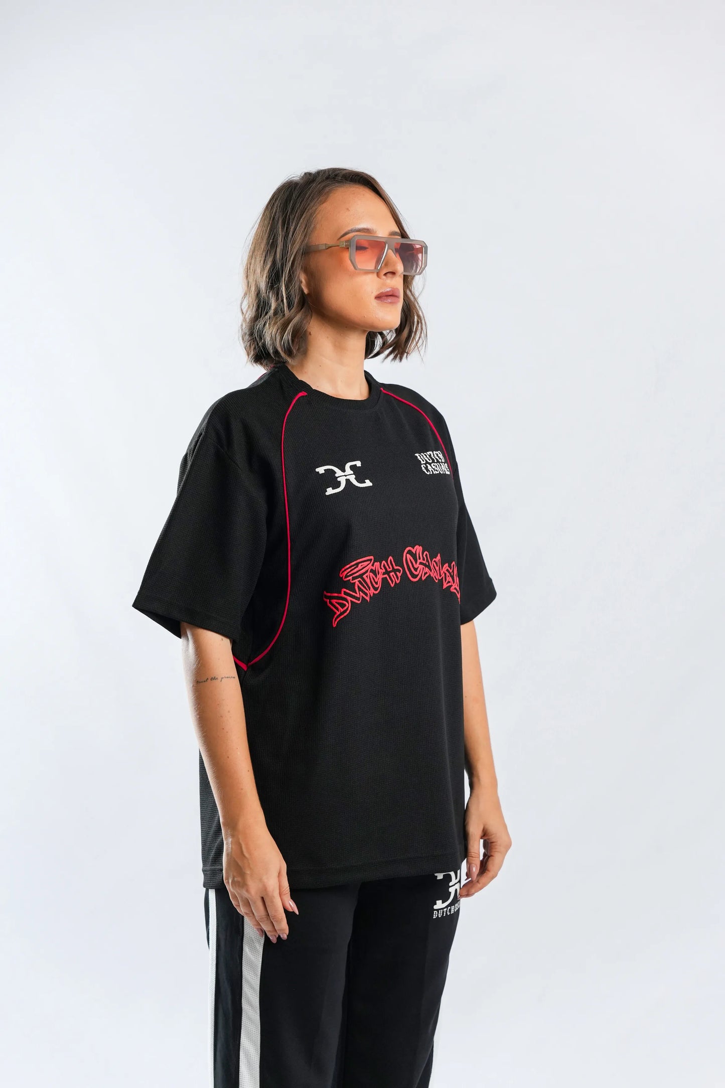 Dual Tone Oversized Tee