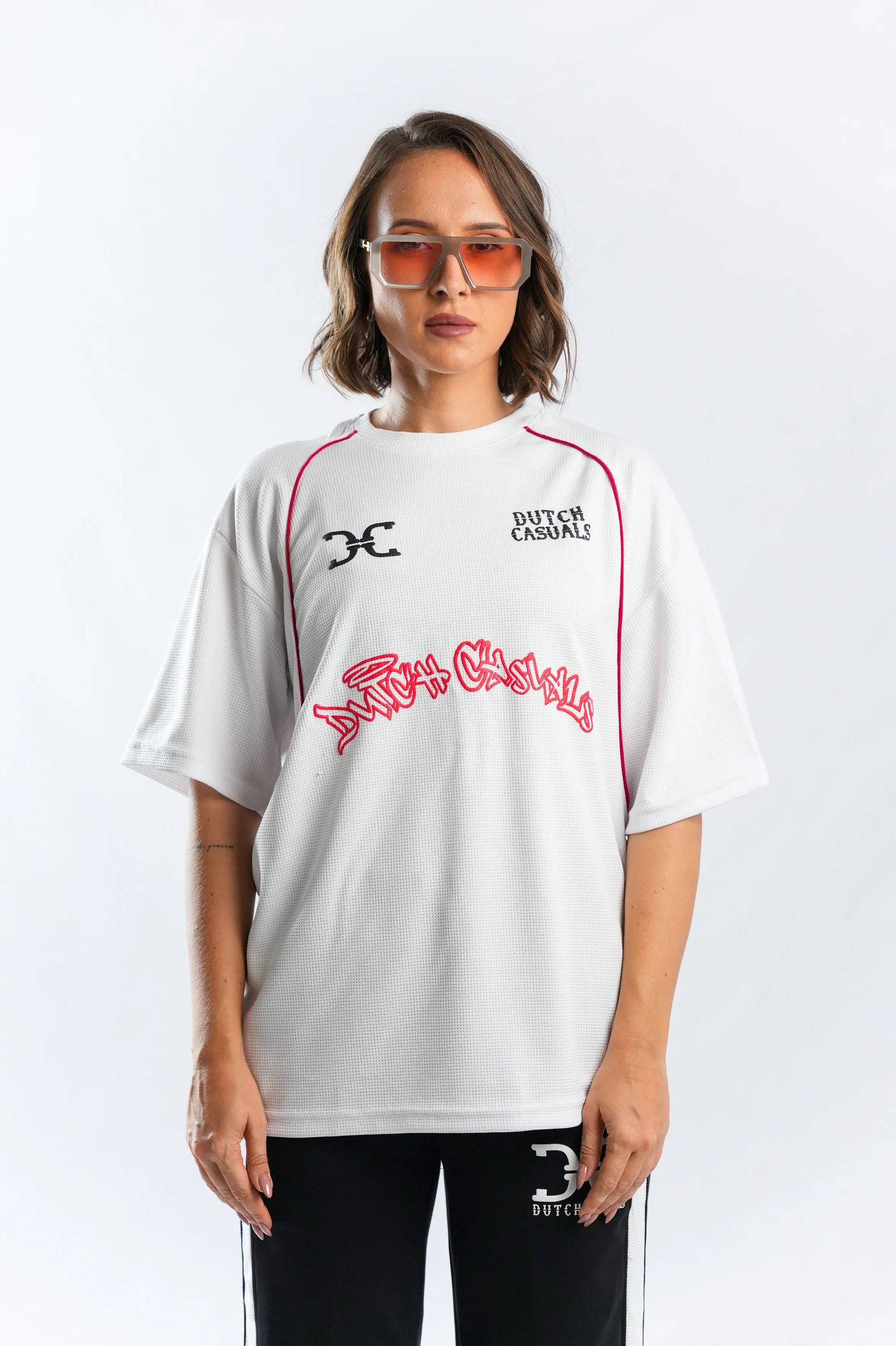 Dual Tone Oversized Tee
