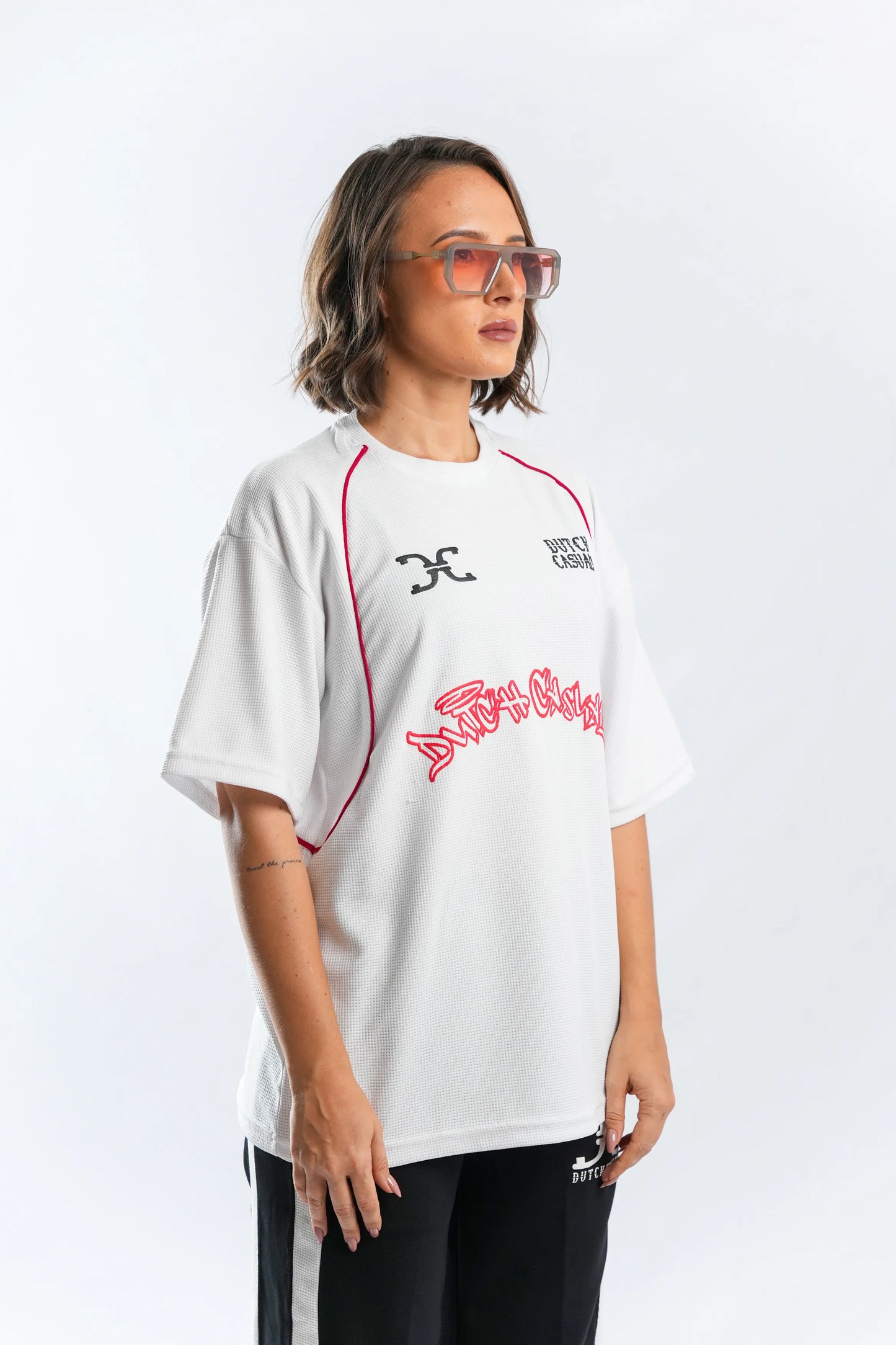Dual Tone Oversized Tee