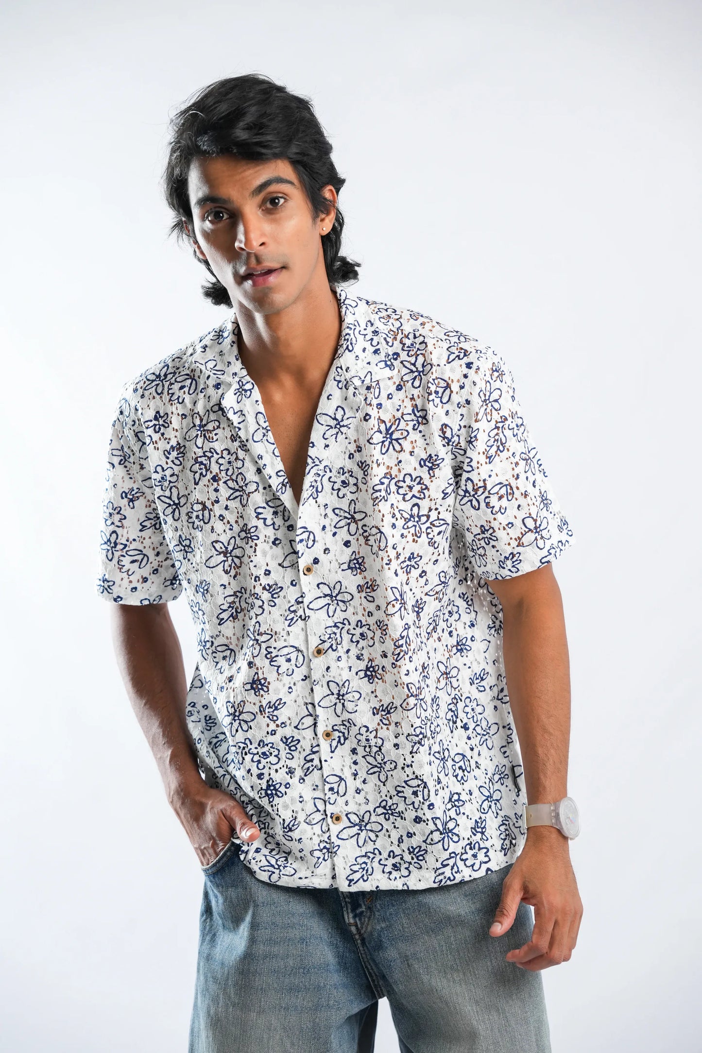 Midnight Floral Shirt